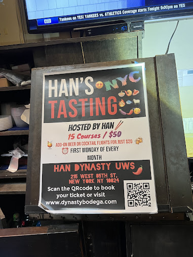 Menu Han Dynasty Upper West Side - 5