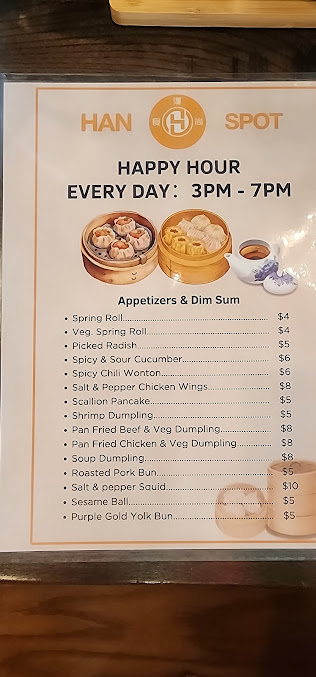 Menu Han Spot All Day Dim Sum - 8