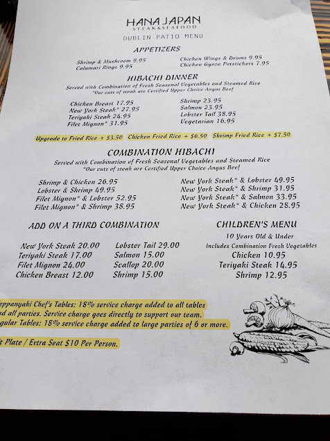 Menu Hana Japan Steak House - 4
