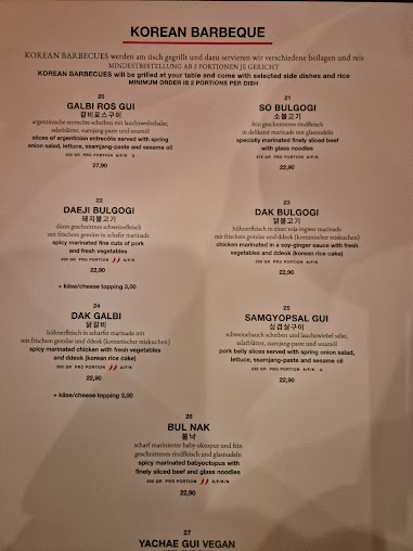 Menu Hana's Craft By The Hummusapiens - 2