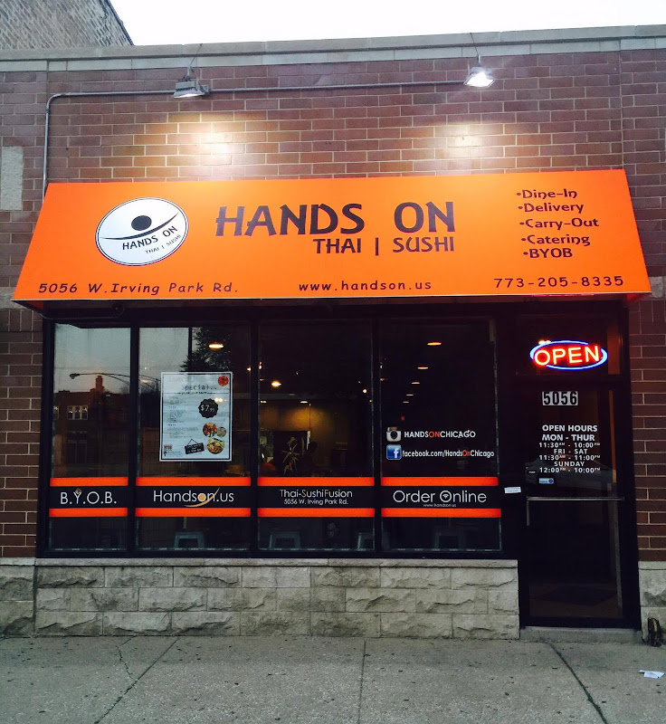 Hands On Thai Sushi Irving Park Rd