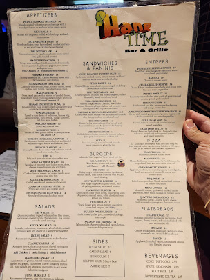 Menu Hangtime Bar And Grille (New Jersey) - 7