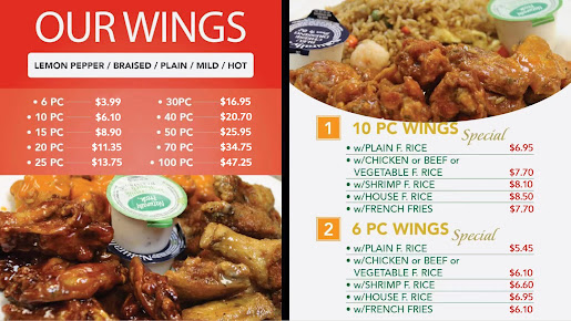 Menu Hans Chinese Food And Chicken Wings - 6