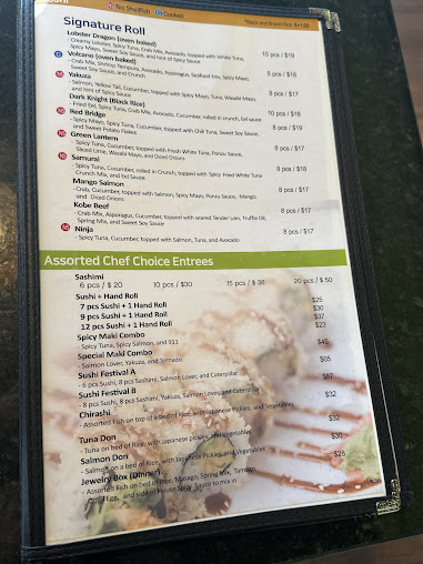 Menu Happi Sushi Japanese Restaurant - 1