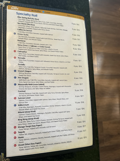 Menu Happi Sushi Japanese Restaurant - 3