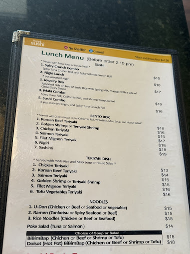 Menu Happi Sushi Japanese Restaurant - 6