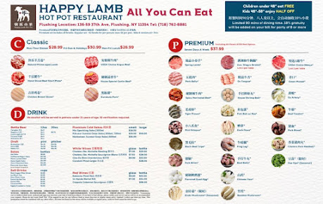 Menu Happy Lamb Hot Pot Flushing - 8