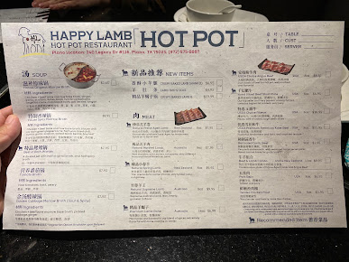 Menu Happy Lamb Hot Pot Plano - 3
