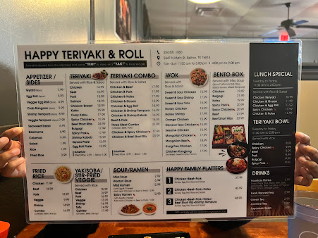 Menu Happy Teriyaki And Rolls - 4