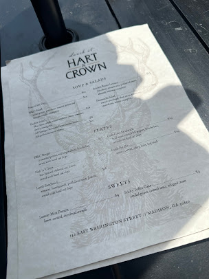Menu Hart And Crown Tavern - 6