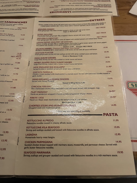 Menu Harveys 4Th Street Grill - 8