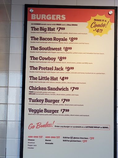 Menu Hat Creek Burger Company - 3