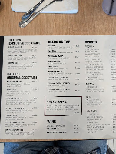 Menu Hattie Maries Texas Bbq Lv - 6