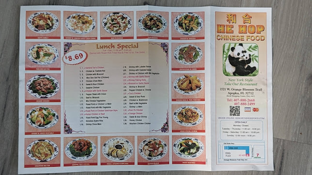 Menu He Hop Chinese Restaurant - 3