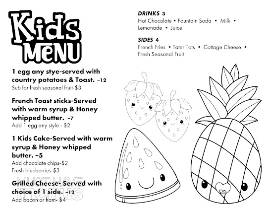 Menu Heart And Soul Country Kitchen - 2