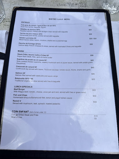 Menu Hemingway's - 2