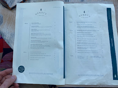 Menu Henry's At The Coast - 0