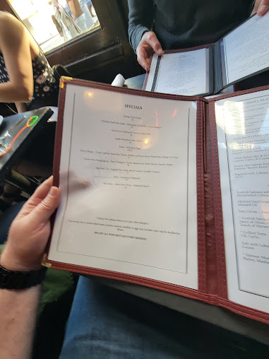 Menu Henry's End - 2