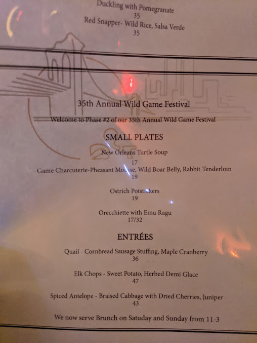 Menu Henry's End - 5