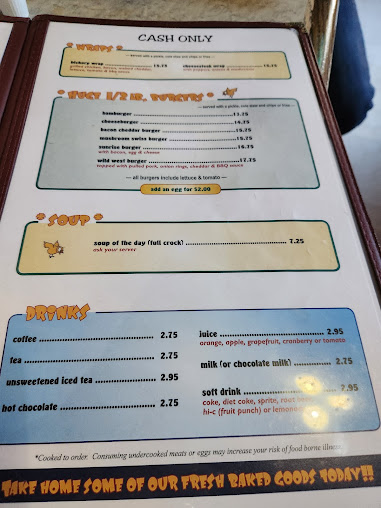 Menu Hickory Valley Farm Restaurant - 4