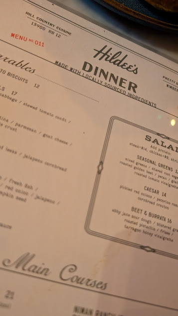 Menu Hildees On The Square - 3