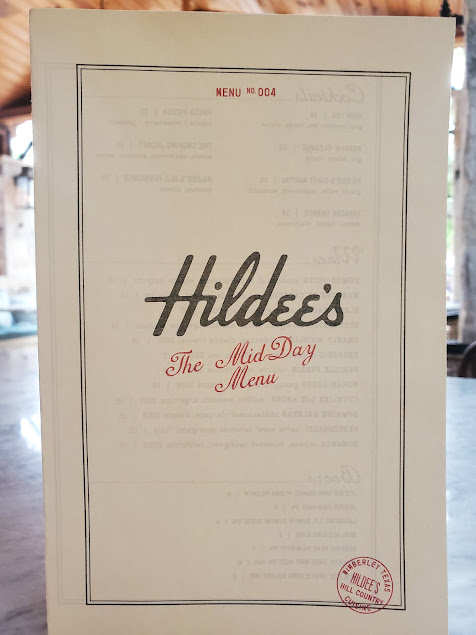Menu Hildees On The Square - 4