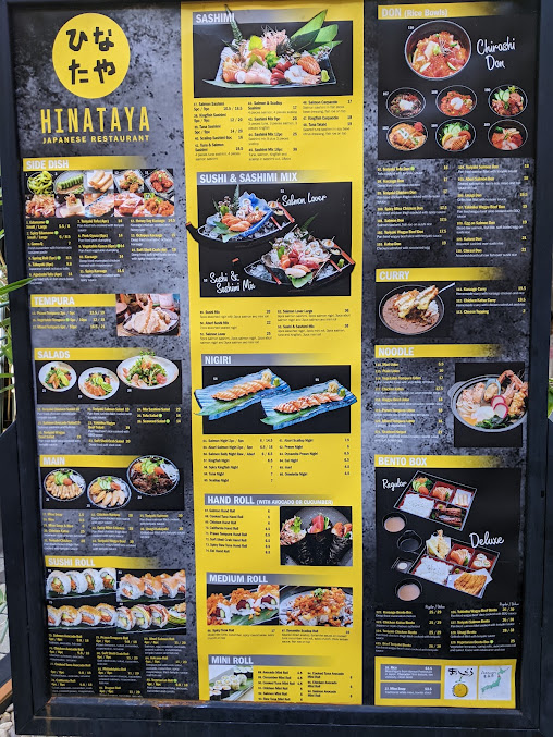 Menu Hinataya - 0