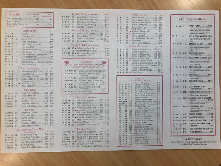 Menu Hing Wang Chinese Restaurant - 3