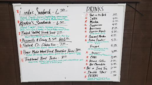 Menu Hit The Road Joe - 2