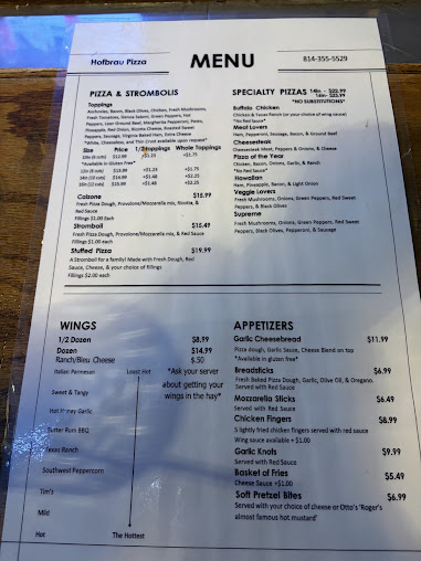 Menu Hofbrau - 3