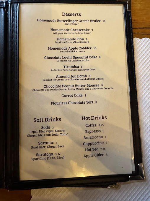 Menu Hoffman House - 4