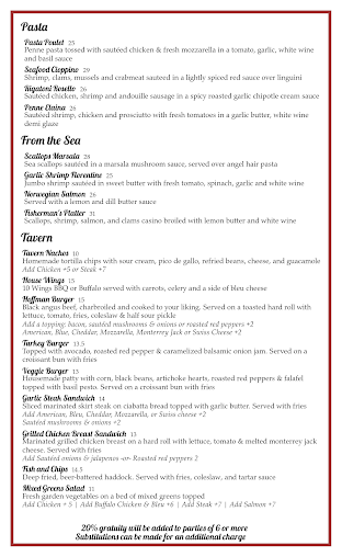 Menu Hoffman House - 7