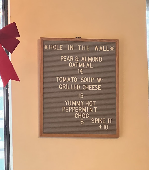 Menu Hole In The Wall - Fidi - 7