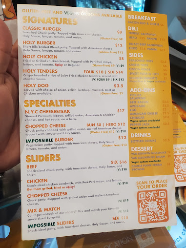 Menu Holy Burger Les - 7