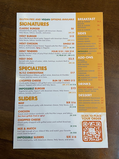 Menu Holy Burger Les - 9