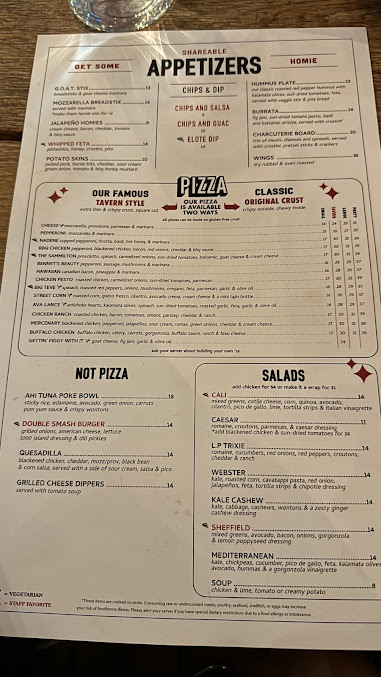 Menu Homeslice Pizza + Patio - 4