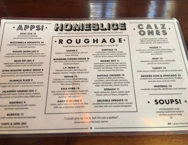 Menu Homeslice Pizza + Patio - 7