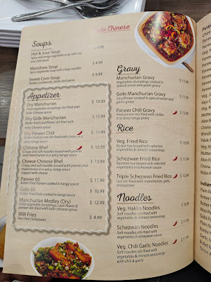 Menu Honest Indian Vegetarian Restaurant Austin - 9