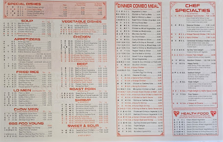 Menu Hong Kong Take Out - 0