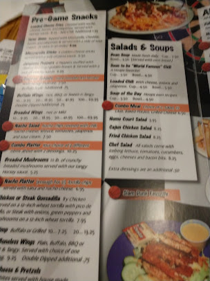 Menu Hoops Grill Sports Bar - 7