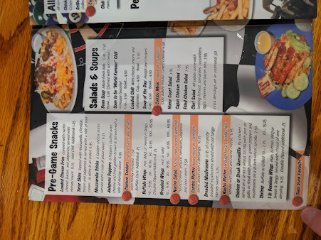 Menu Hoops Grill Sports Bar - 8