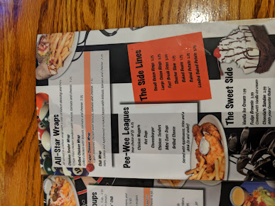 Menu Hoops Grill Sports Bar - 9