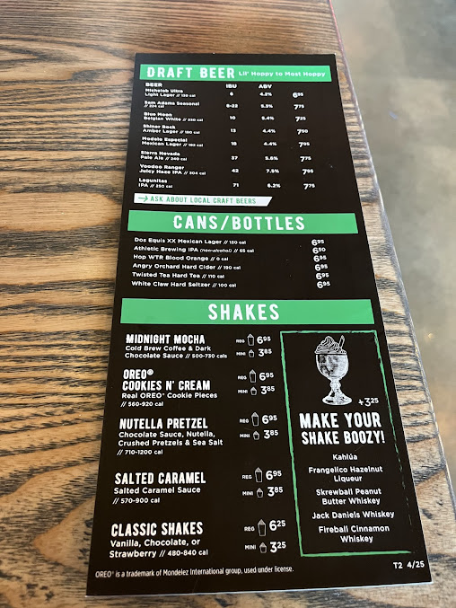 Menu Hopdoddy Burger Bar - 3