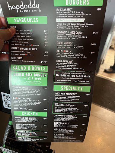 Menu Hopdoddy Burger Bar - 6