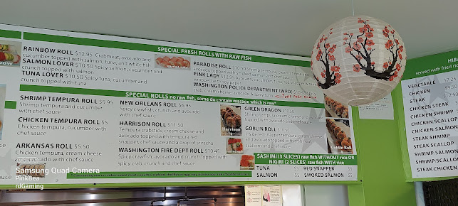 Menu Hoshi Japanese Cuisine Express Washington - 1