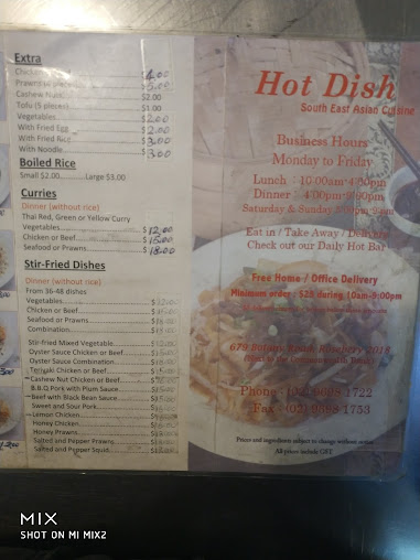 Menu Hot Dish - 4