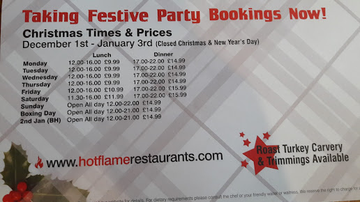 Menu Hot Flame World Buffet - 7