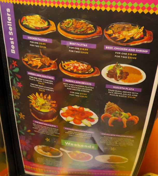 Menu Huasteca Mexican Grill - 2