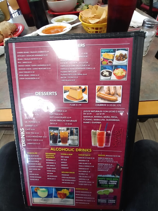 Menu Huasteca Mexican Grill - 3