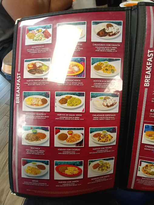 Menu Huasteca Mexican Grill - 7